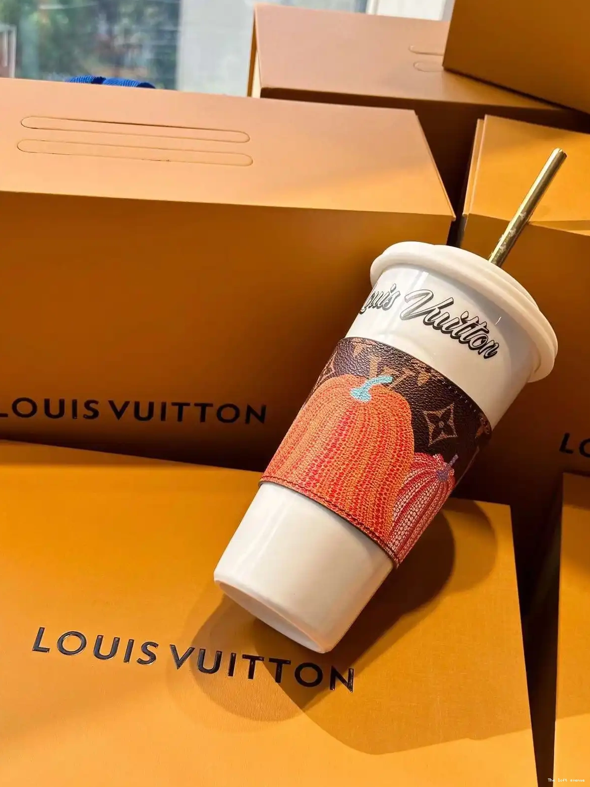 CUSTOM CUP STRAW LOUIS AND 0505